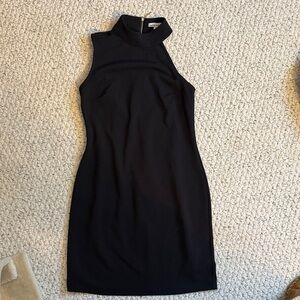 Bar III Black Sleeveless Mini Dress